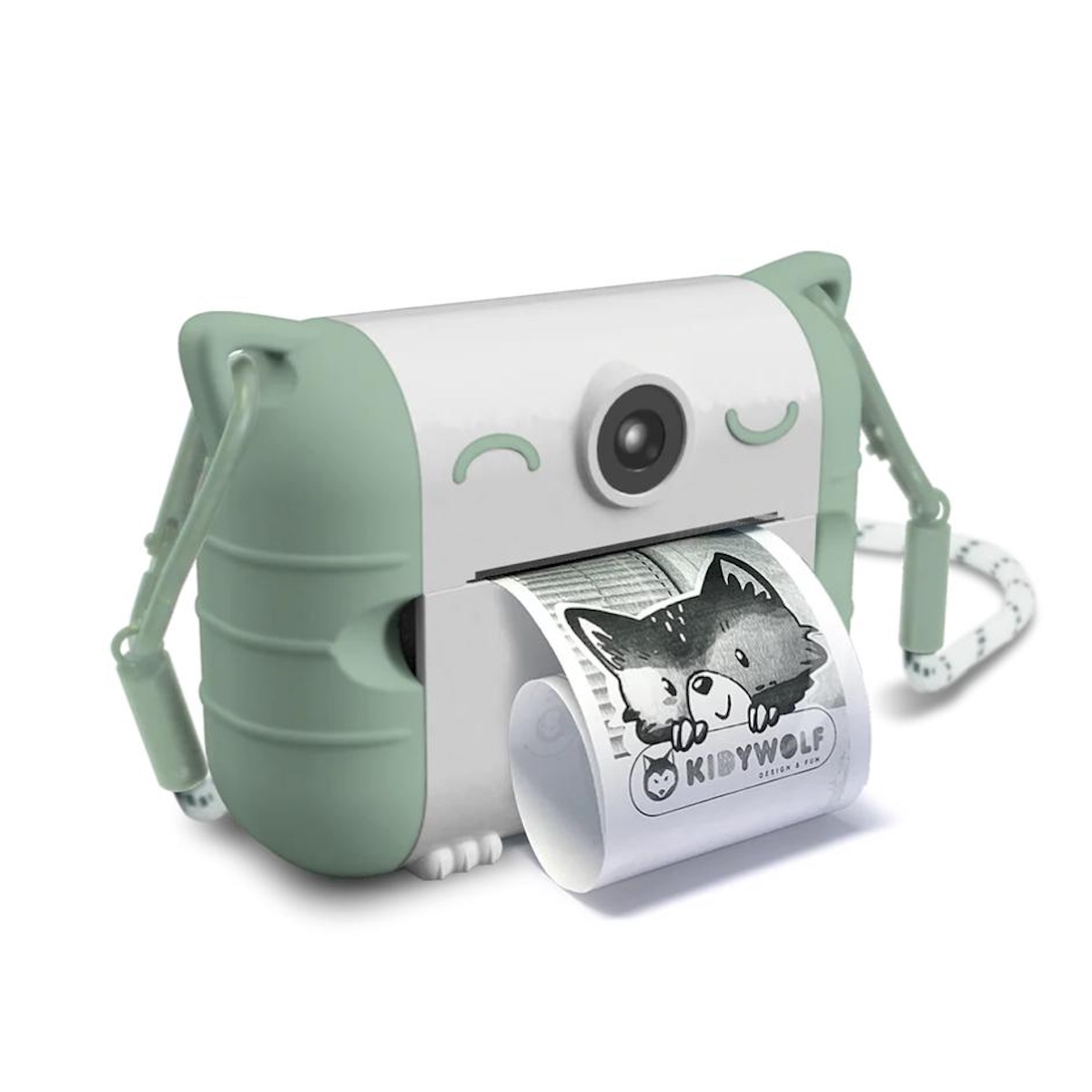 Thermodruckkamera KIDYPRINT Kidywolf Green