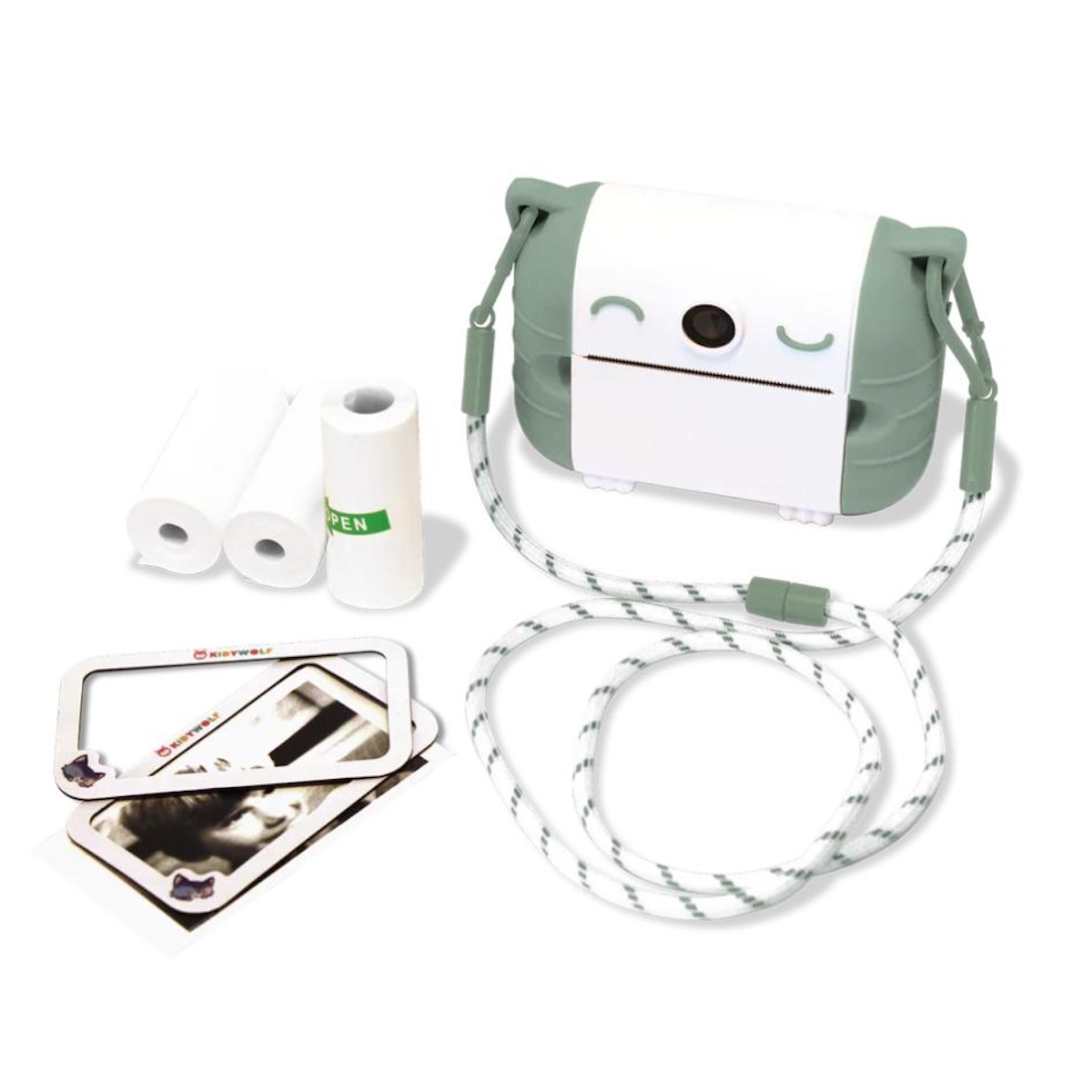 Thermodruckkamera KIDYPRINT Kidywolf Green