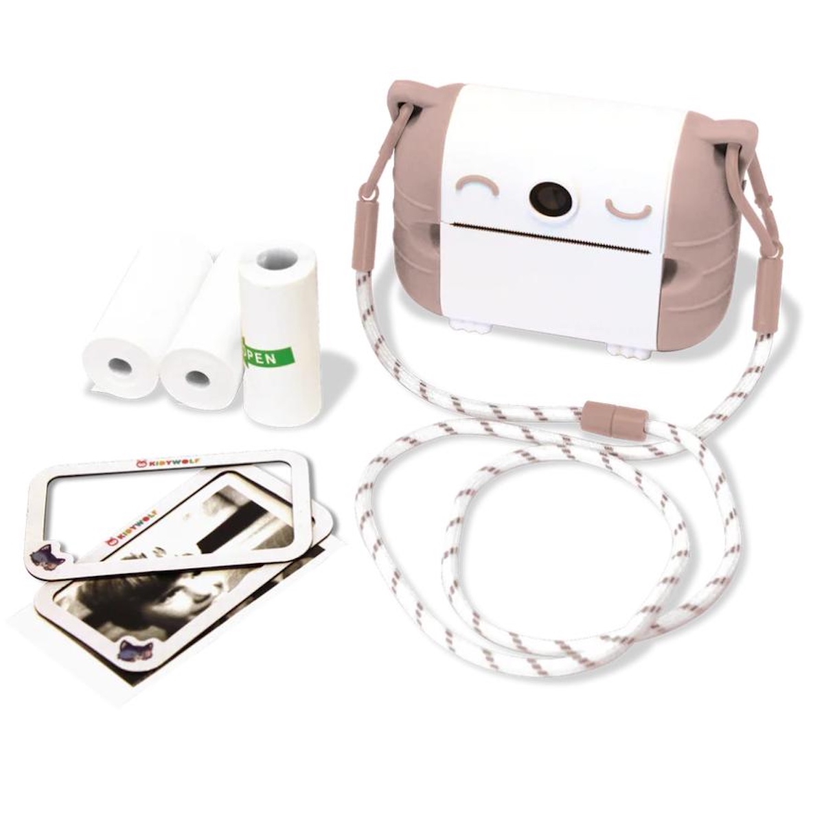 Thermodruckkamera KIDYPRINT Kidywolf Peach