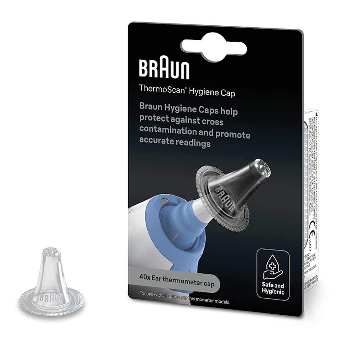 Thermometer Objektivfilter 40 Stück Braun