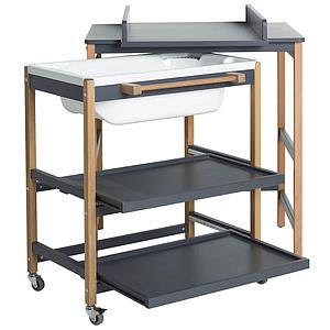 Tischbad wechseln SMART Quax moonshadow-natur