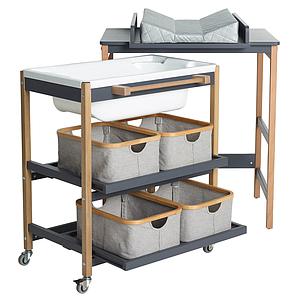 Tischbad wechseln SMART Quax moonshadow-natur