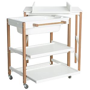 Tischbad wechseln SMART Quax weiß-natur