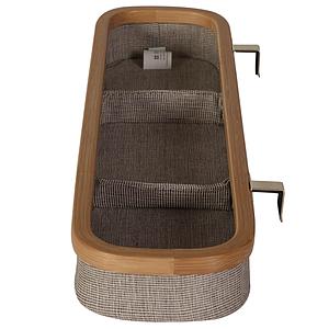 Tischkorb 45x12x5cm Quax