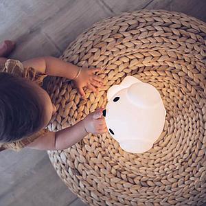 Tischlampe SNUFFY FIRST LIGHT Mr. Maria weiß