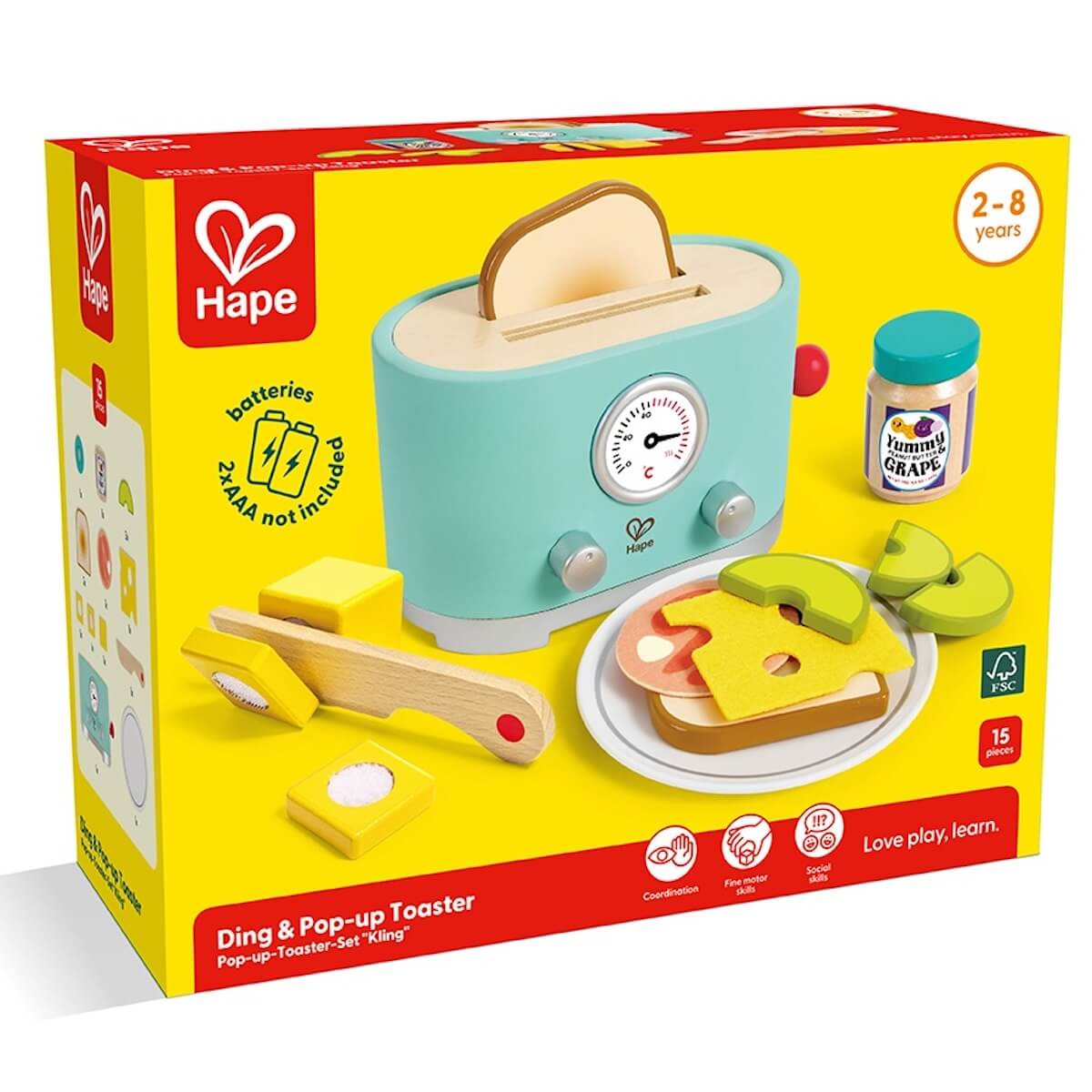 Toaster Set 'Kling' Hape