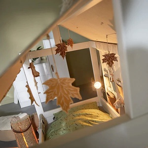 Toit Tissu-Canoe Advent./Incl. Feuilles+Écureuils 100% Recycled Co Lifetime