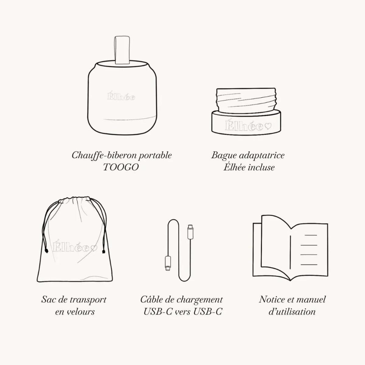 TOOGO Elhée Milch Flaschenwärmer