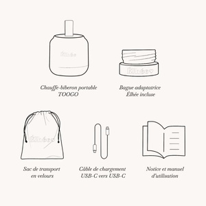 TOOGO Elhée Milch Flaschenwärmer