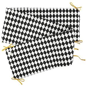 Tour de lit bébé 207X31cm CONSTANTINOPLE NOBODINOZ BLACK DIAMONDS