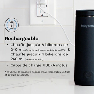 Tragbarer Flaschenwärmer SuperFast Portable Warmer Baby Brezza