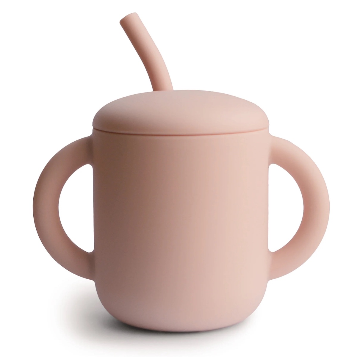 Training Cup + Straw Mushie Blush   