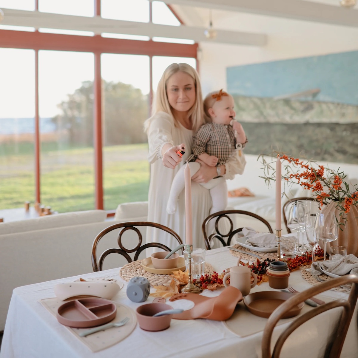 Training Cup + Straw Mushie shifting sand