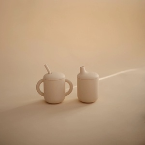 Training Cup + Straw Mushie shifting sand