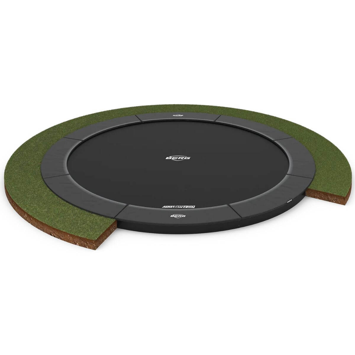 Trampolin 330cm FlatGround SPORTS CHAMPION Beg grey