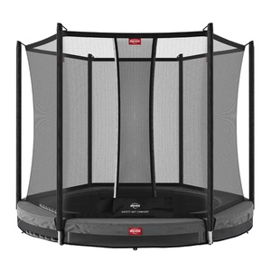 Trampolin 330cm InGround FAVORIT + Safety Net Comfort Berg grey