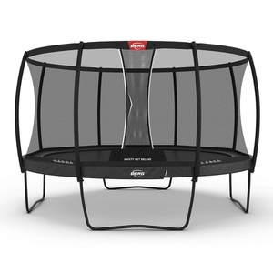 Trampolin 430cm CHAMPION Regular Berg grey + Safety net deluxe