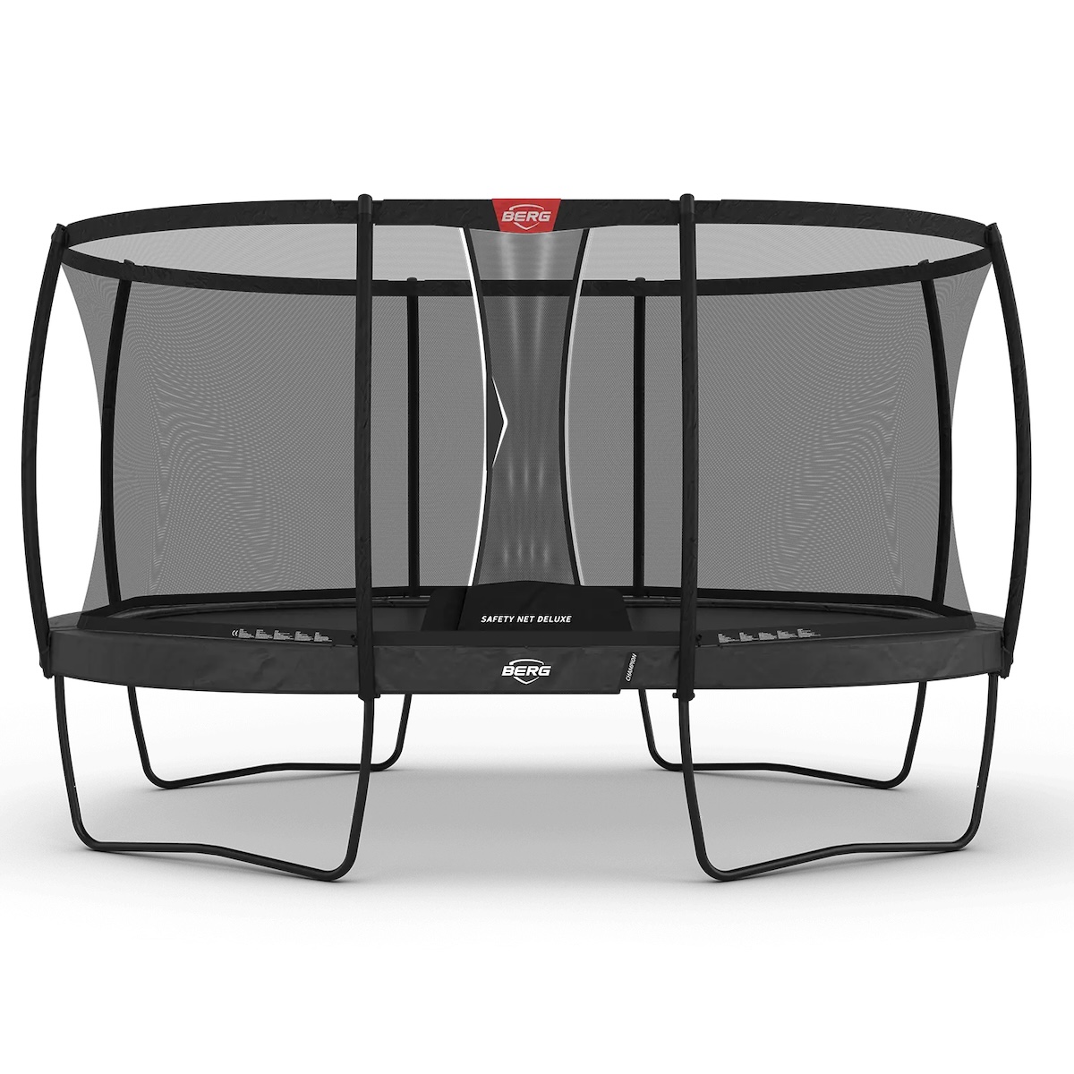 Trampolin 470cm GRAND CHAMPION Regular Berg grey + Safety net deluxe