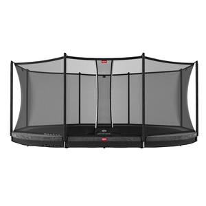 Trampolin 520cm InGround GRAND FAVORIT + Safety Net Comfort Berg grey
