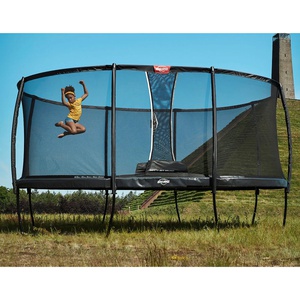 Trampolin 520cm Regular GRAND CHAMPION + Safety Net Deluxe Berg grey