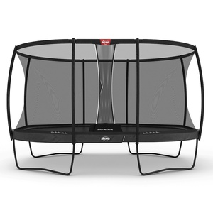 Trampolin 520cm Regular GRAND CHAMPION + Safety Net Deluxe XL Berg grey