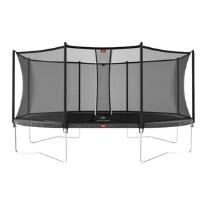 Trampolin 520cm Regular GRAND FAVORIT + Safety Net Comfort Berg grey