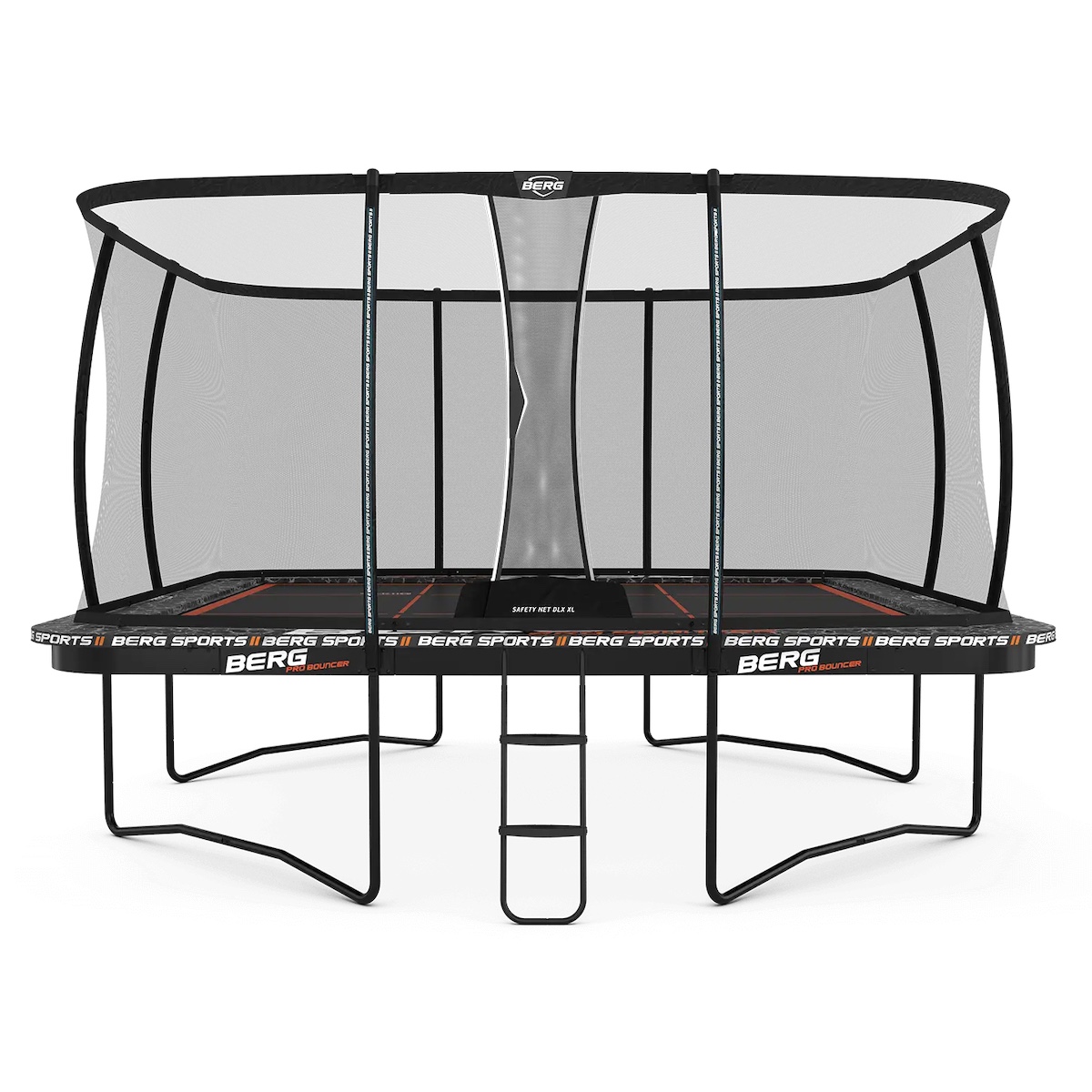 Trampolin 5x5 Regular SPORTS ULTIM PRO BOUNCER + Safety Net XL Berg