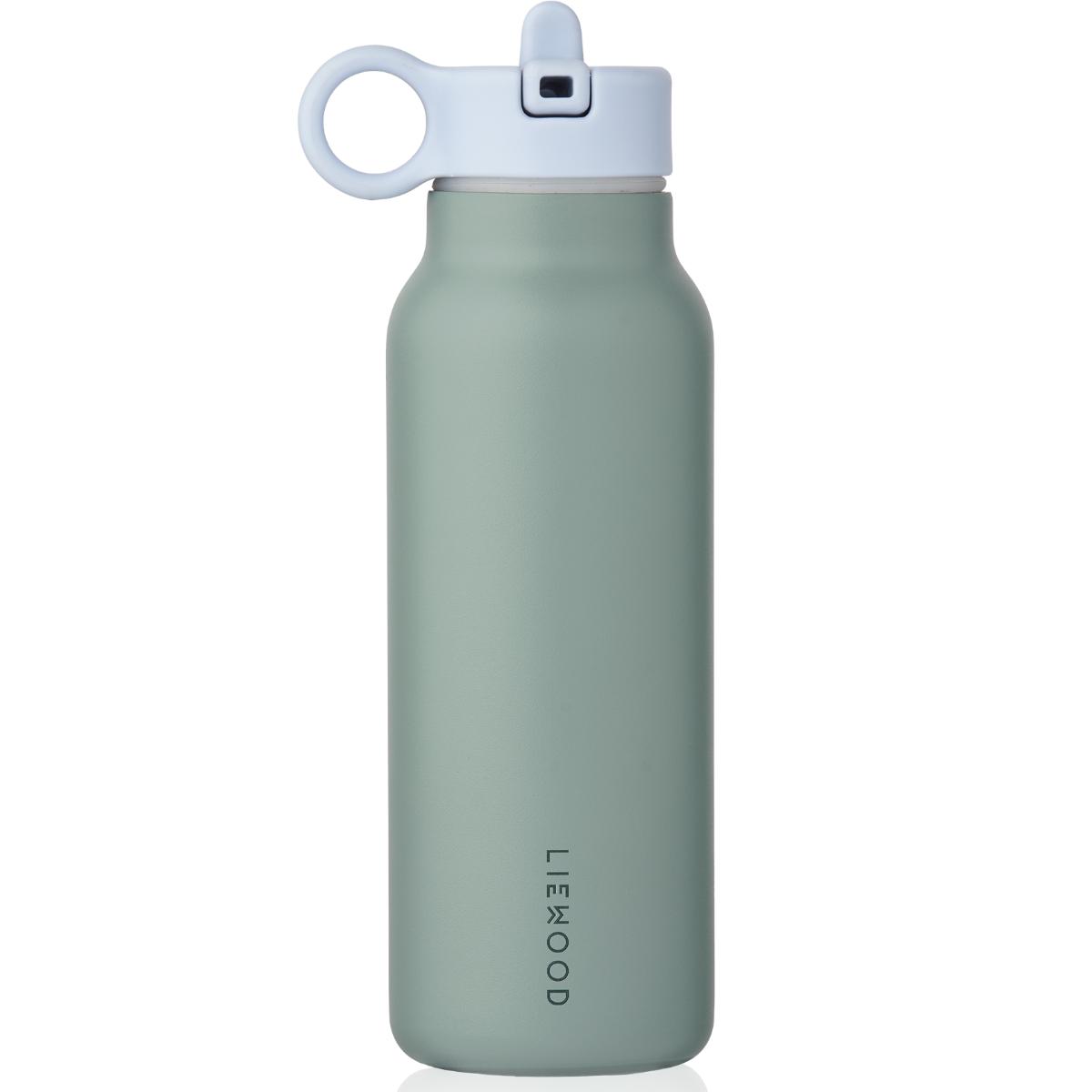 Trinkflasche 350ml FALK Crocodile Liewood peppermint garden green