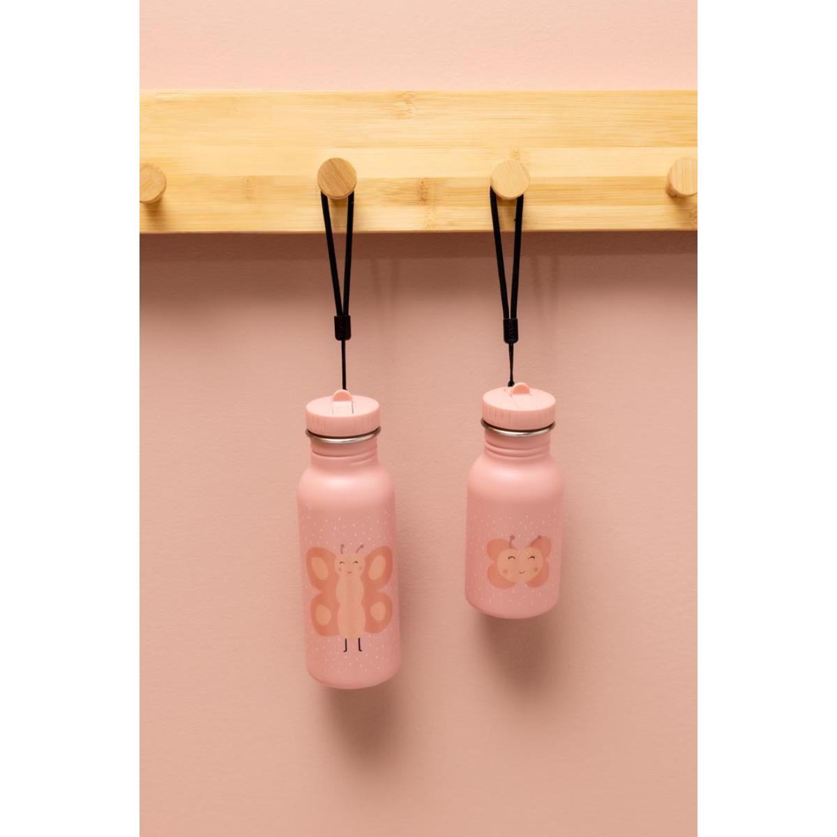 Trinkflasche 350ml Mrs. BUTTERFLY Trixie rose