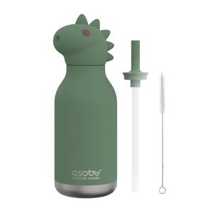 Trinkflasche Kinder 460ml DINOSAUR Bestie by Asobu