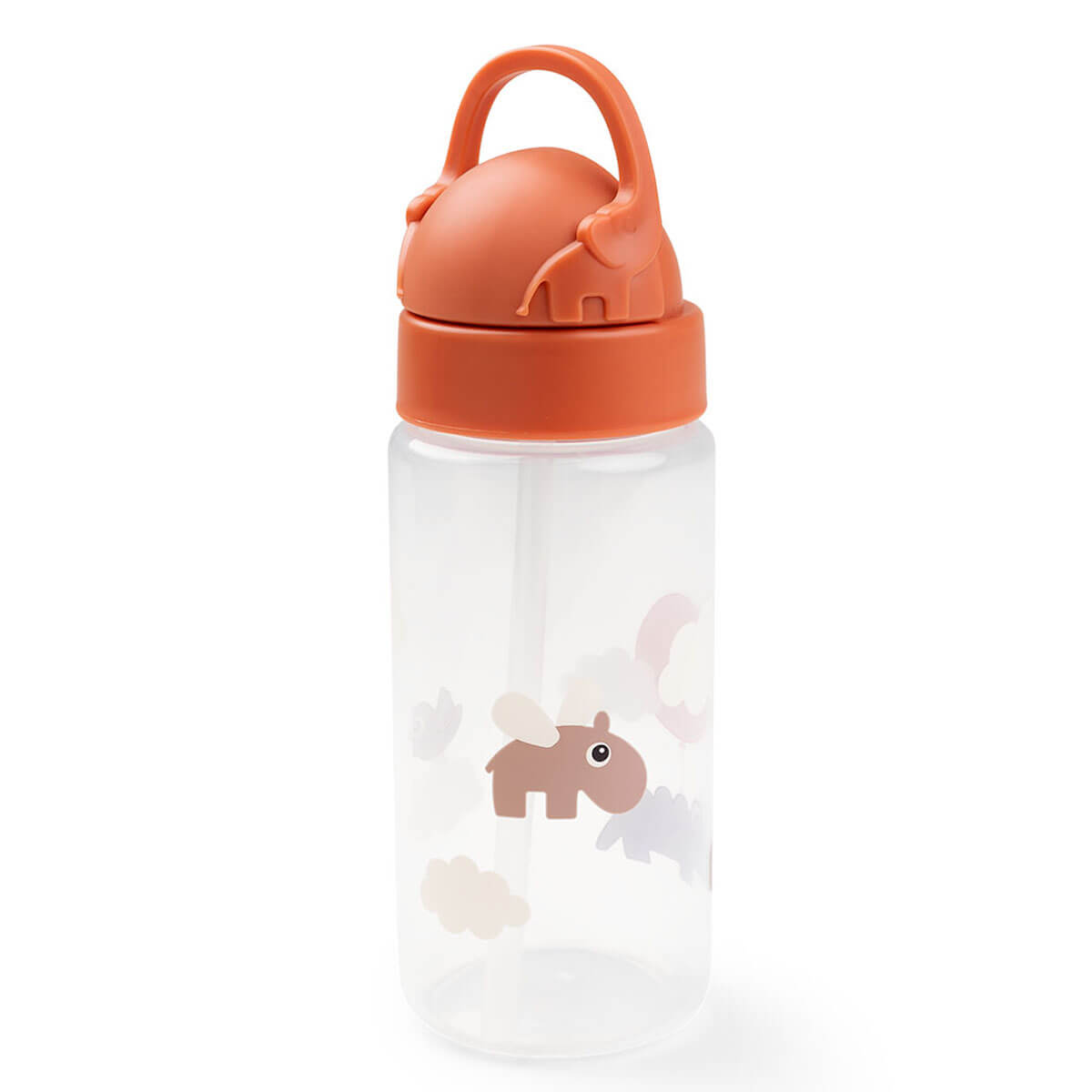 Trinkflasche mit Strohhalm Done von Deer Papaya