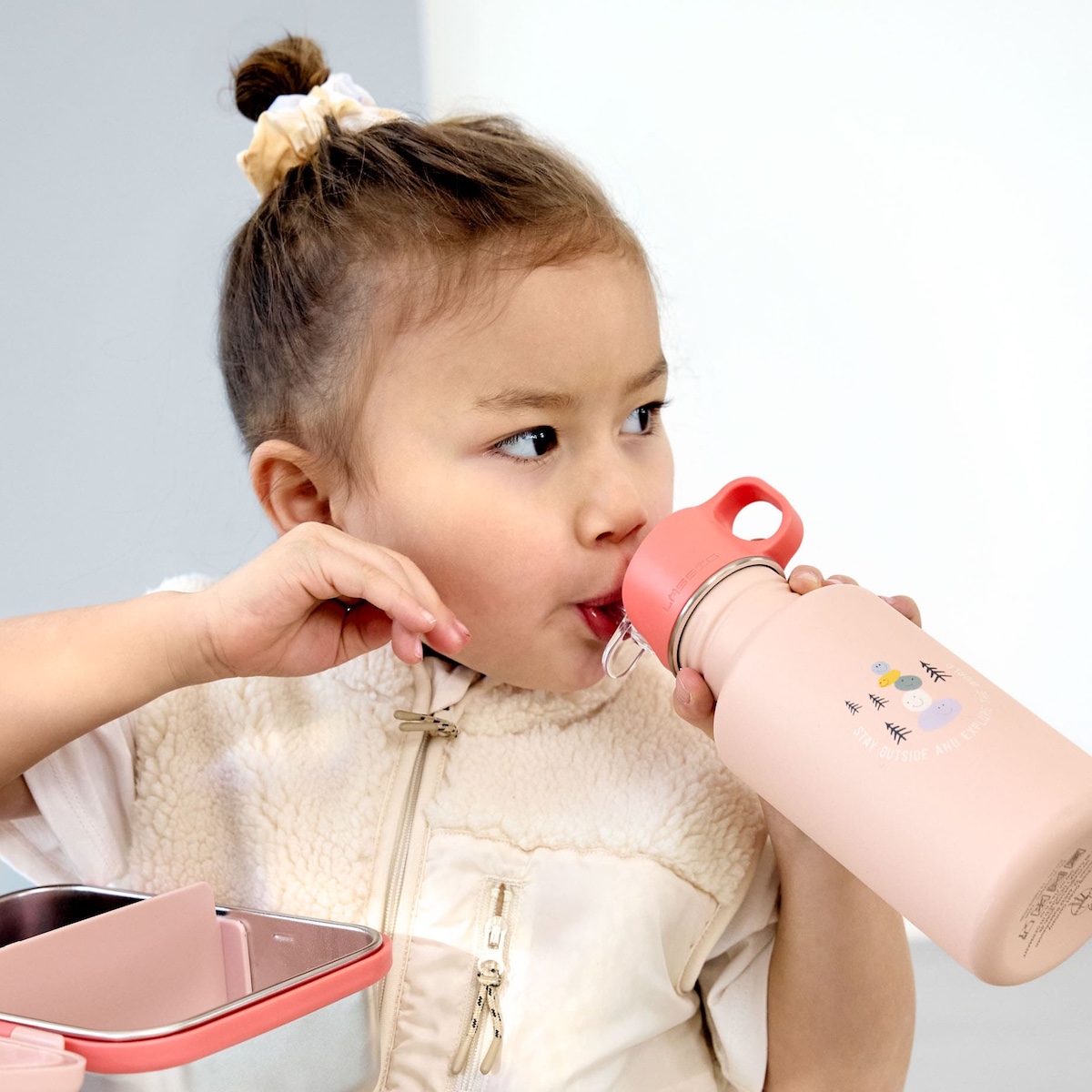 Trinkflasche SUNNY EXPLORER Laessig rosa