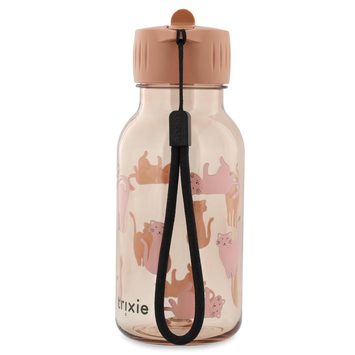 Trinkflasche TRITAN 350ml Trixie charming cat rose