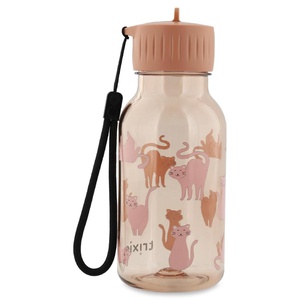 Trinkflasche TRITAN 350ml Trixie charming cat rose
