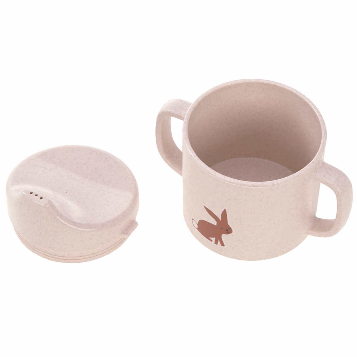 Trinklerntasse PP-Zellulose Kleiner Waldhase Laessig