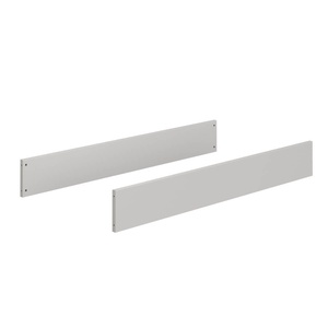 Umbauseiten (2 Stück) kieselgrau für den Umbau eines Babybetts in ein Kindersofa Hochbett oder Juniorbett BENNE Paidi Manhattan-Grau