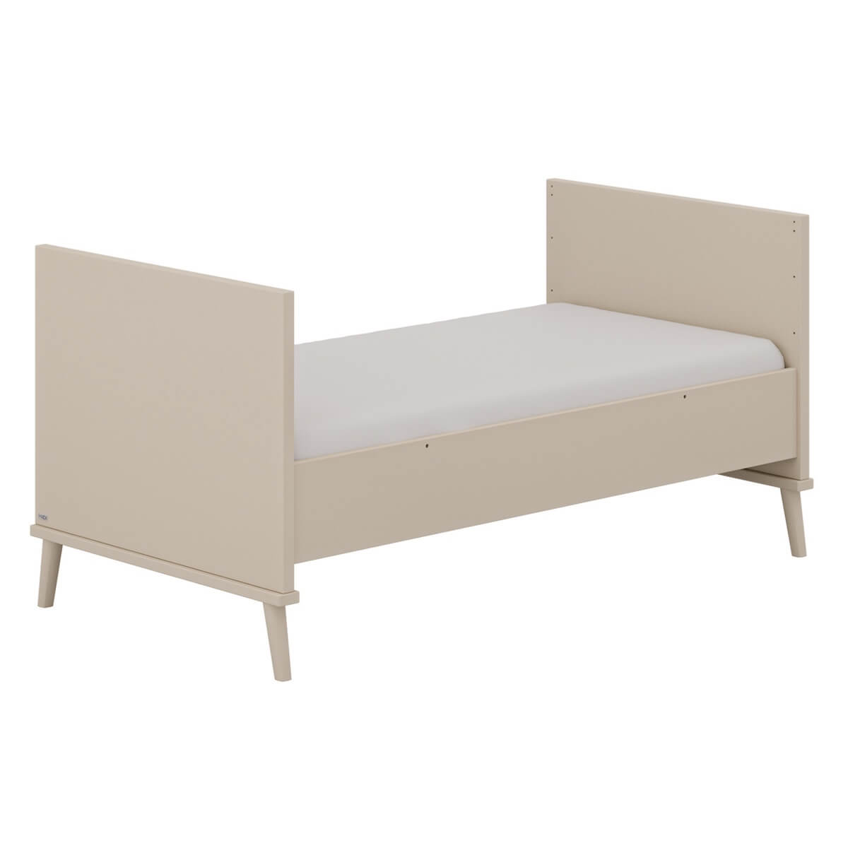 Umbauseiten (2St.) für die Umwandlung eines Babybetts in ein Kindersofa Hochbett oder Junior Kaschmir Beige EEFJE Paidi Beige cashmere