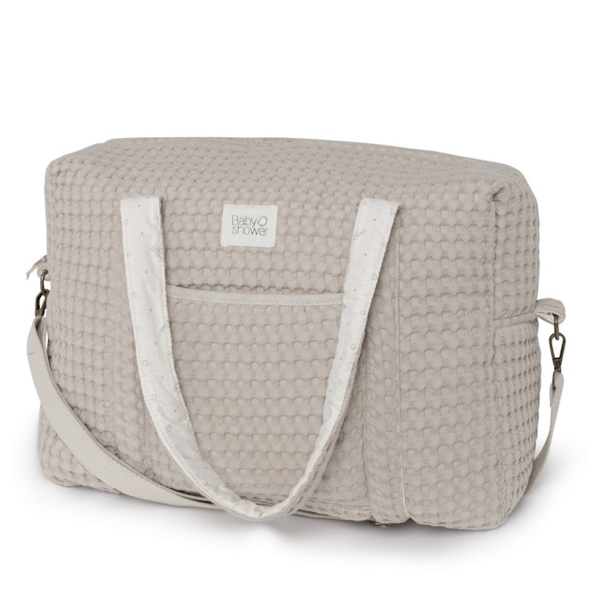 Umstandstasche CAMILA Babyshower gofre latte