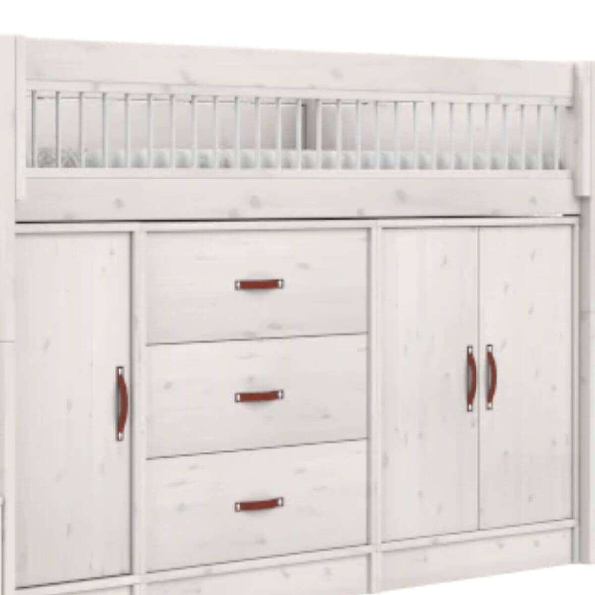 Unité supérieure 40cm de haut ALL-IN-ONE Lifetime whitewash