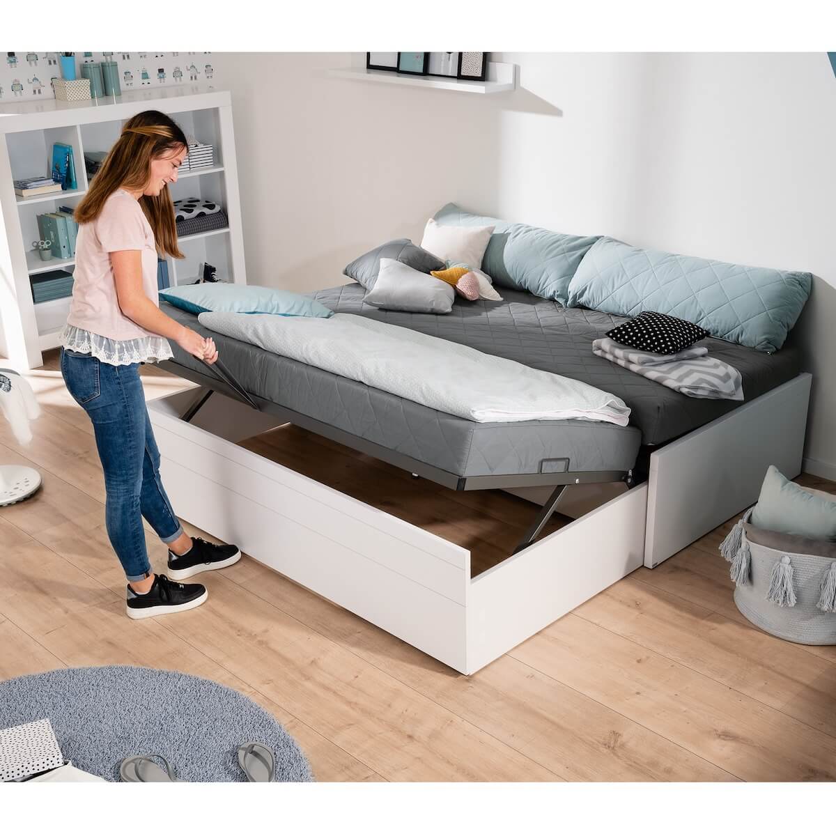 Universal-Liegestuhl FLYNN Paidid weiß