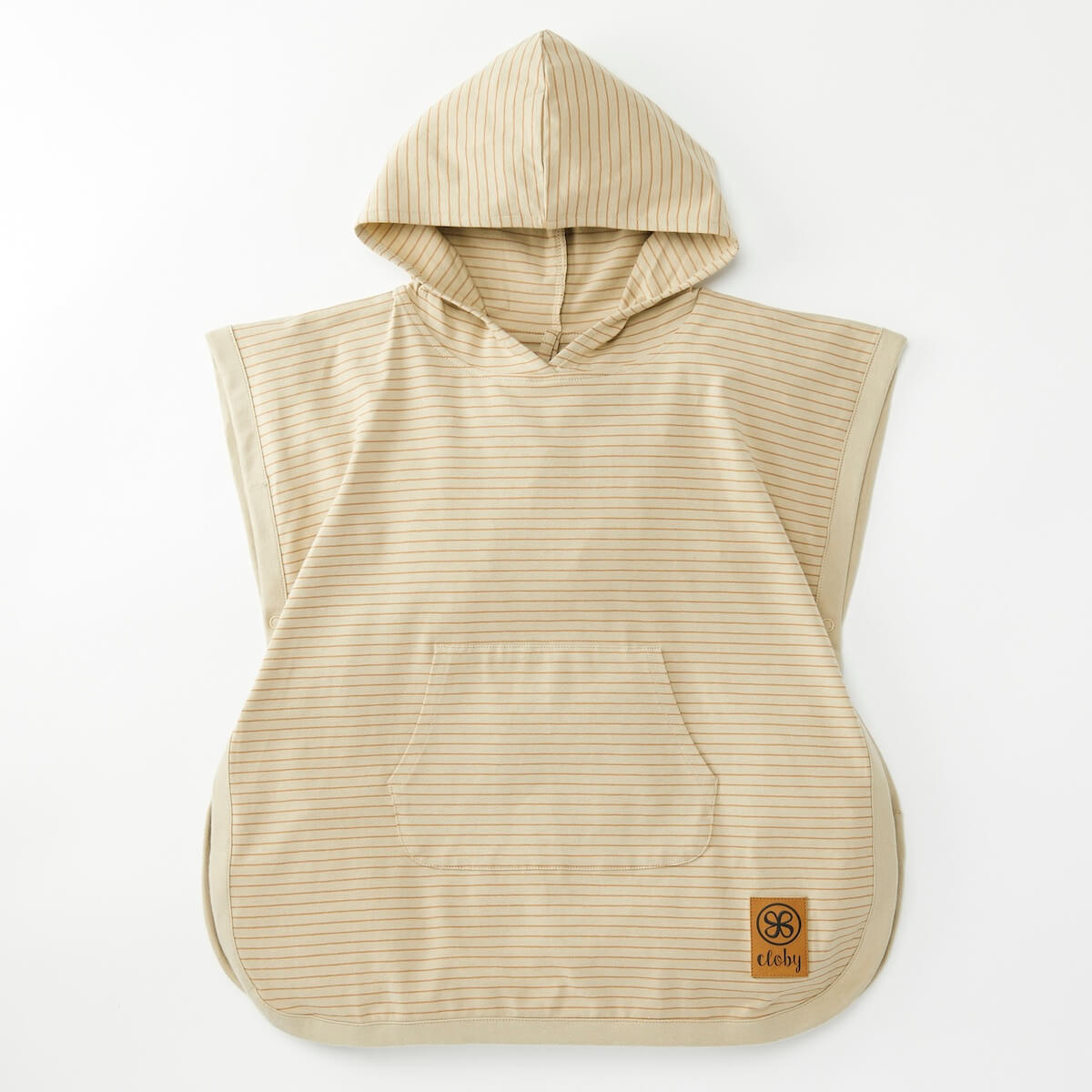 UV Poncho UPF 50+ 3-5y Cloby Sandy Beach Peanut Brown