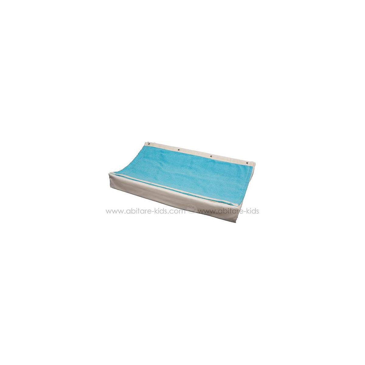 VENICE by Koeka Housse pour matelas à langer avec serviette de rechange Turquoise