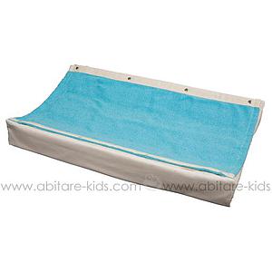VENICE by Koeka Housse pour matelas à langer avec serviette de rechange Turquoise