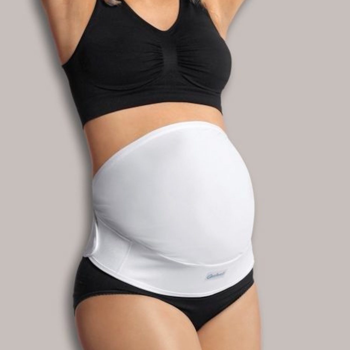 Verstellbarer Mutterschafts-Bauchgurt LXL Carriwell Weiß