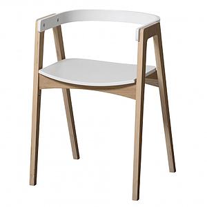 Verstellbarer Stuhl WOOD Oliver Furniture weiß-Eiche