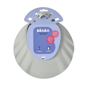 Visera baño silicona Beaba grau