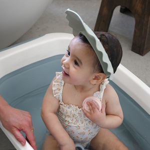 Visera baño silicona Beaba grau