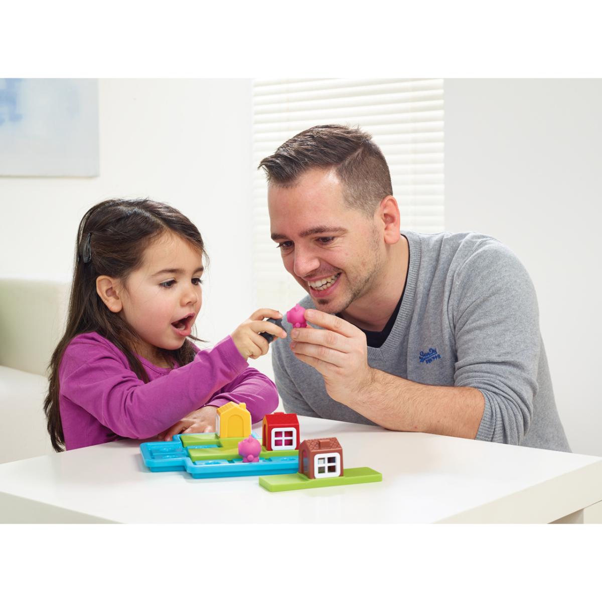 Vorschulpuzzle Märchen DIE DREI KLEINEN SCHWÄCHEN Deluxe Smartgames