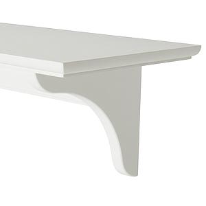 Wandregal 4 Haken SEASIDE Oliver Furniture weiß