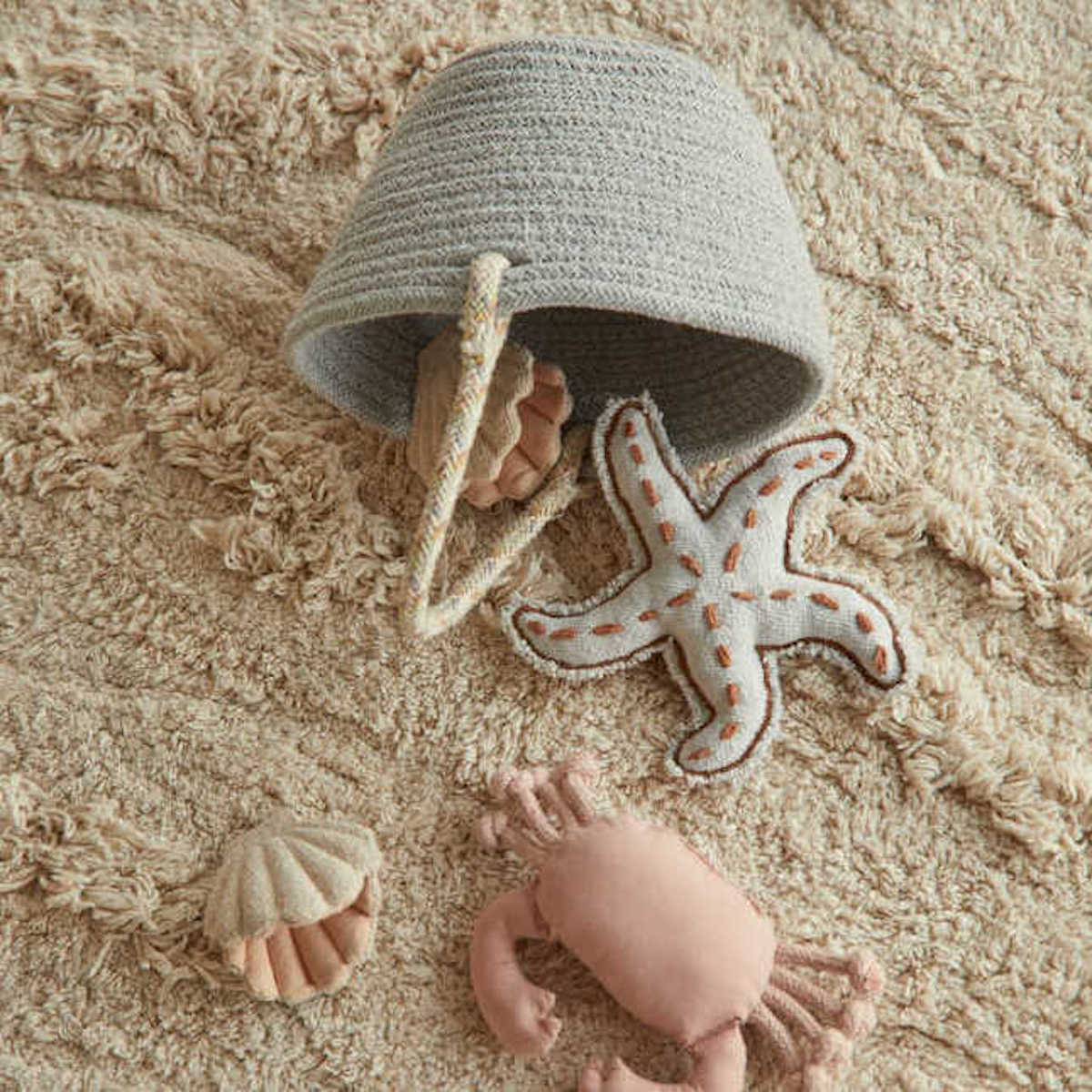 Waschbare Spieluhr Island Ø120cm Lorena canals